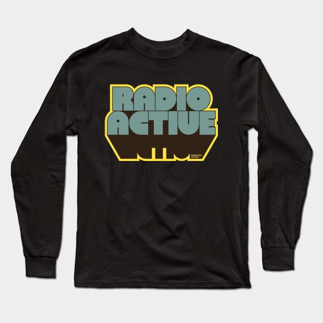 RADIO ACTIVE Long Sleeve T-Shirt by azified